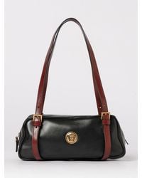 Versace - Emblème Leather Bag - Lyst