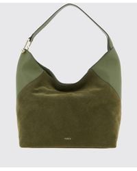Furla - Lara Suede Bag - Lyst