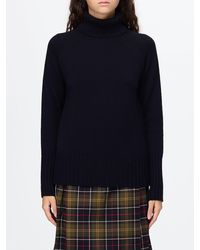 Drumohr - 100% Pure Merino Wool Turtleneck Jumper With Ribbed Edges - Lyst