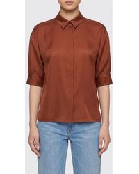 Alberta Ferretti - Silk Organza Shirt - Lyst