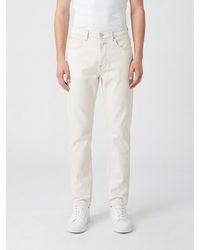 Closed - Cooper Straight Fit Five-Pocket Stretch Cotton Denim Jeans - Lyst