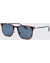 Montblanc - Mb0354S Acetate And Metal Sunglasses - Lyst