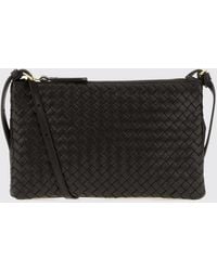 Bottega Veneta - Small Woven Nappa Crossbody Bag - Lyst