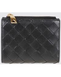 Bottega Veneta - Intrecciato Calfskin Bifold Wallet - Lyst