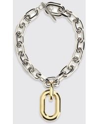Rabanne - Xl Link Brass Necklace - Lyst