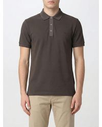 Fay - Cotton Polo Shirt With Logo - Lyst