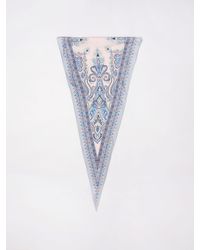 Etro - Silk Foulard With Paisley Print - Lyst