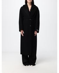 Sportmax - Hooded Long Robe Coat - Lyst