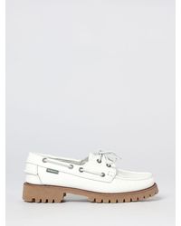 Sebago - Ranger Leather Boat Shoes With A Serrated Sole - Lyst