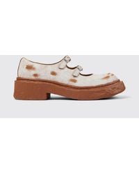 CAMPERLAB - Vamonos Cracked Leather Loafer - Lyst