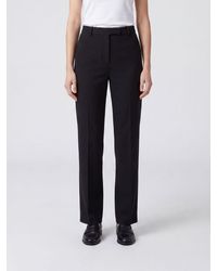 Max Mara - Skinny Fit Stretch Cotton-Blend Trousers With Mid-Rise Waist - Lyst
