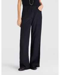 Momoní - Momon&Igrave Ortiz High-Waisted Straight Wide Leg Trousers - Lyst