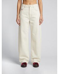 DIESEL - Jeans D-Akemi De Campana En Denim Elástico - Lyst