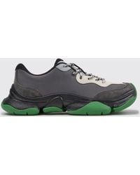 Camper - Twins Bicolor Calfskin Sneakers With Vibram Rubber Sole - Lyst