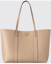 Mulberry - Bayswater Small Grained Calfskin Tote With Double Handle - Lyst