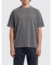 Represent - Crew Neck Cotton T-Shirt With Contrast Logo - Lyst
