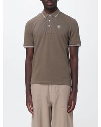 Blauer - Cotton Polo Shirt With Emblem - Lyst