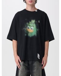 Maison Mihara Yasuhiro - Oversized Cotton T-Shirt With Graphic Logo Print - Lyst