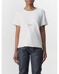 Saint Laurent T-shirt - Weiß