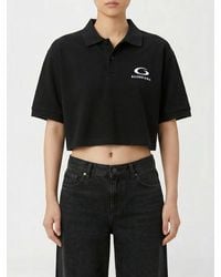 Balenciaga - Cotton Polo Shirt With Logo - Lyst