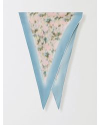 Fabiana Filippi - Patterned Border Scarf - Lyst