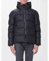 Rains - Alta Short Quilted Puffer Jacket With Hood, Water-Repellent And Windproof - Lyst