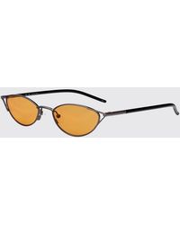 McQueen - Am0563S Acetate And Metal Sunglasses - Lyst