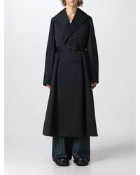Blue - Save 10% Womens Coats Marni Coats Marni Hobo Bag Milano In Leather in Navy 