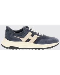 Hogan - Hyperlight Suede Leather Trainers With Chunky Sole - Lyst