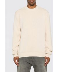 Golden Goose - Crew Neck Cotton Pullover With Logo - Lyst