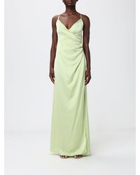 Hanita - Satin Dress - Lyst