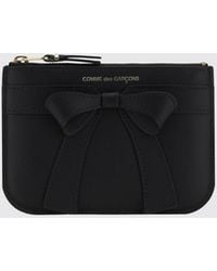 Comme des Garçons - Comme Des Gar&Ccedil	Ons Leather Wallet With Bow - Lyst