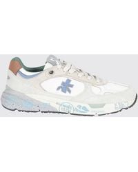 Premiata - Mase Suede And Canvas Sneakers - Lyst