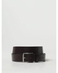 Calvin Klein - Cintura in pelle - Lyst
