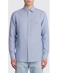 Etro - Striped Linen Shirt - Lyst