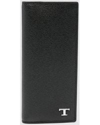 Tod's - Grained Leather Wallet - Lyst