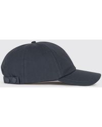 Stone Island - Compass Logo Cotton Baseball Cap With Adjustable Strap - Lyst