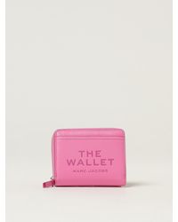 Marc Jacobs - Mini Compact Leather Wallet - Lyst
