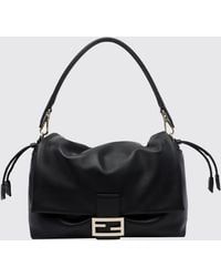 Fendi - Borsa A Spalla Baguette Grande - Lyst