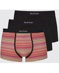 Paul Smith - Set Of 3 Cotton Boxers - Lyst