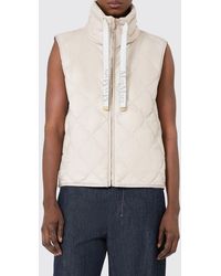 Max Mara - Water-Repellent Quilted Padded Vest - Lyst