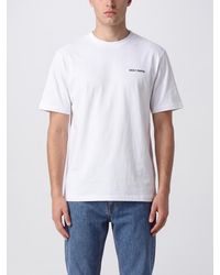 Daily Paper - Short-Sleeve Cotton T-Shirt With Contrast Logo - Lyst