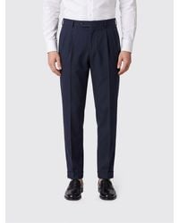 Santaniello - Cotton And Linen Tailored Trousers - Lyst