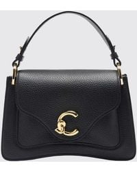 Coccinelle - C-Me Mini Hammered Leather Bag - Lyst