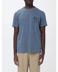 Murphy & Nye - Crew-Neck Cotton T-Shirt With Contrast Back Logo - Lyst