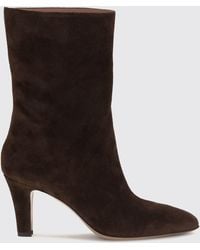 Paris Texas - Elsa Suede Knee-High Boots With Stiletto Heel - Lyst