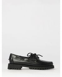 Sebago - Ranger Bootsschuhe Aus Gewachstem Leder Mit Gekerbter Sohle - Lyst