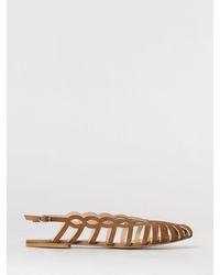 Anna F. - Suede Sandal - Lyst