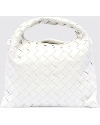 Bottega Veneta - Hop Woven Leather Bag - Lyst