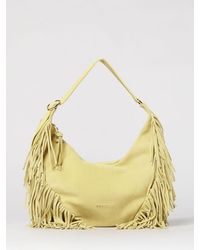 Orciani - Isola Fringed Suede Bag - Lyst